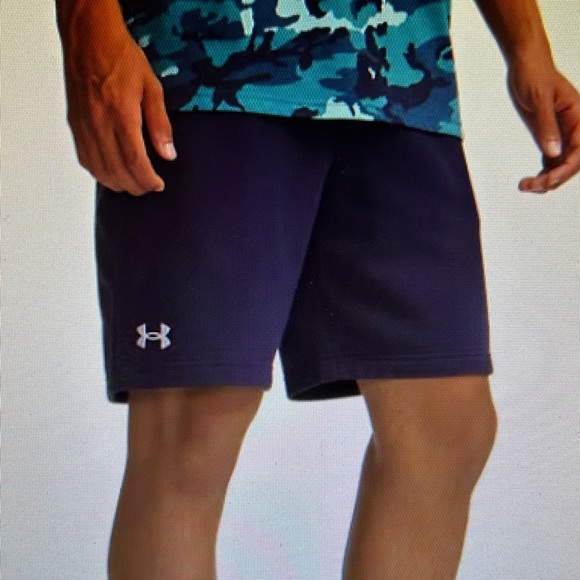 Under Armour Other - Under Armour Navy Blue Athletic Shorts- Size Medium